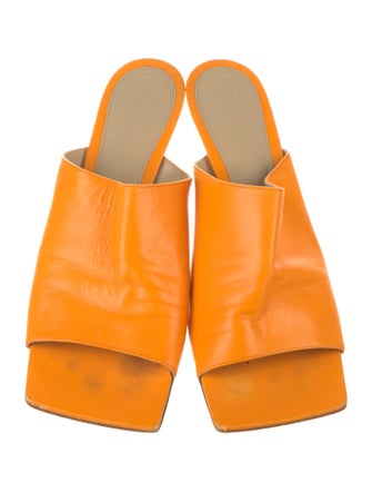 Bottega Veneta Leather Slides