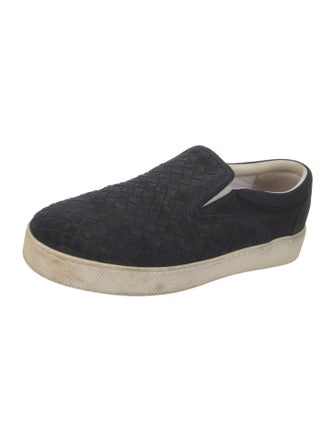 Bottega Veneta Intrecciato Weave Suede Loafer Sneakers