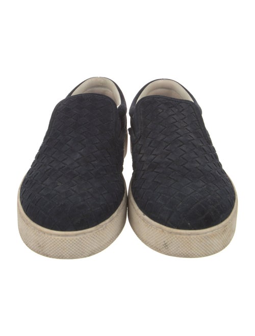 Bottega Veneta Intrecciato Weave Suede Loafer Sneakers