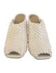 Bottega Veneta Intrecciato Weave Leather Slides