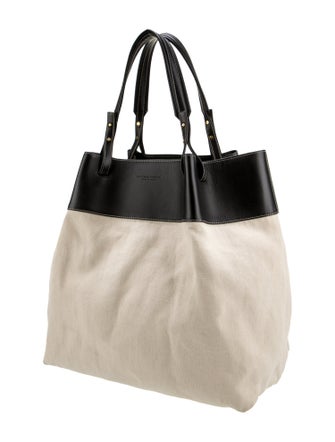Bottega Veneta Canvas Bucket Bag