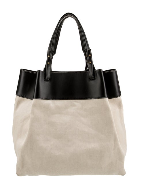 Bottega Veneta Canvas Bucket Bag