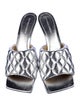 Bottega Veneta Intrecciato Weave Leather Slides