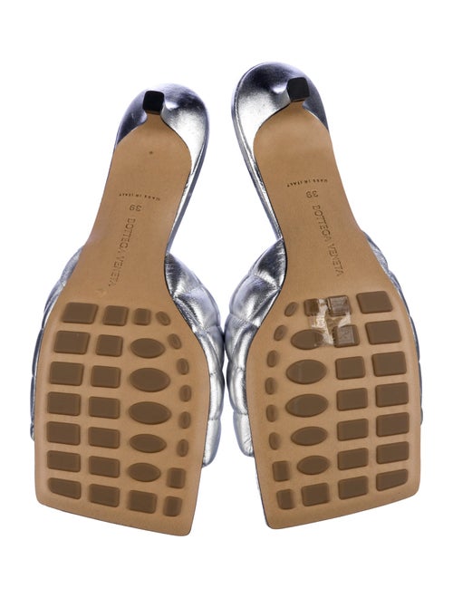 Bottega Veneta Intrecciato Weave Leather Slides