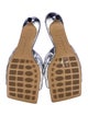 Bottega Veneta Intrecciato Weave Leather Slides