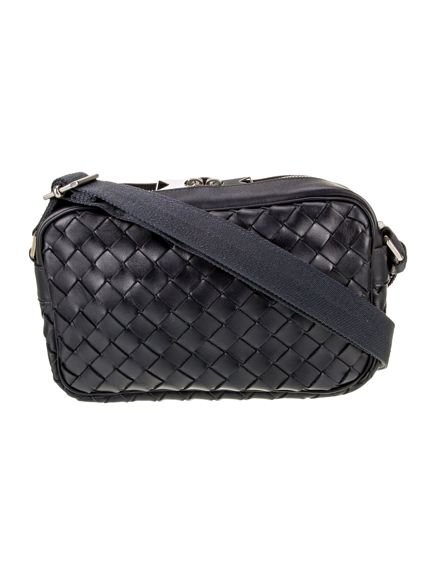 Bottega Veneta Intrecciato Messenger Bag Small