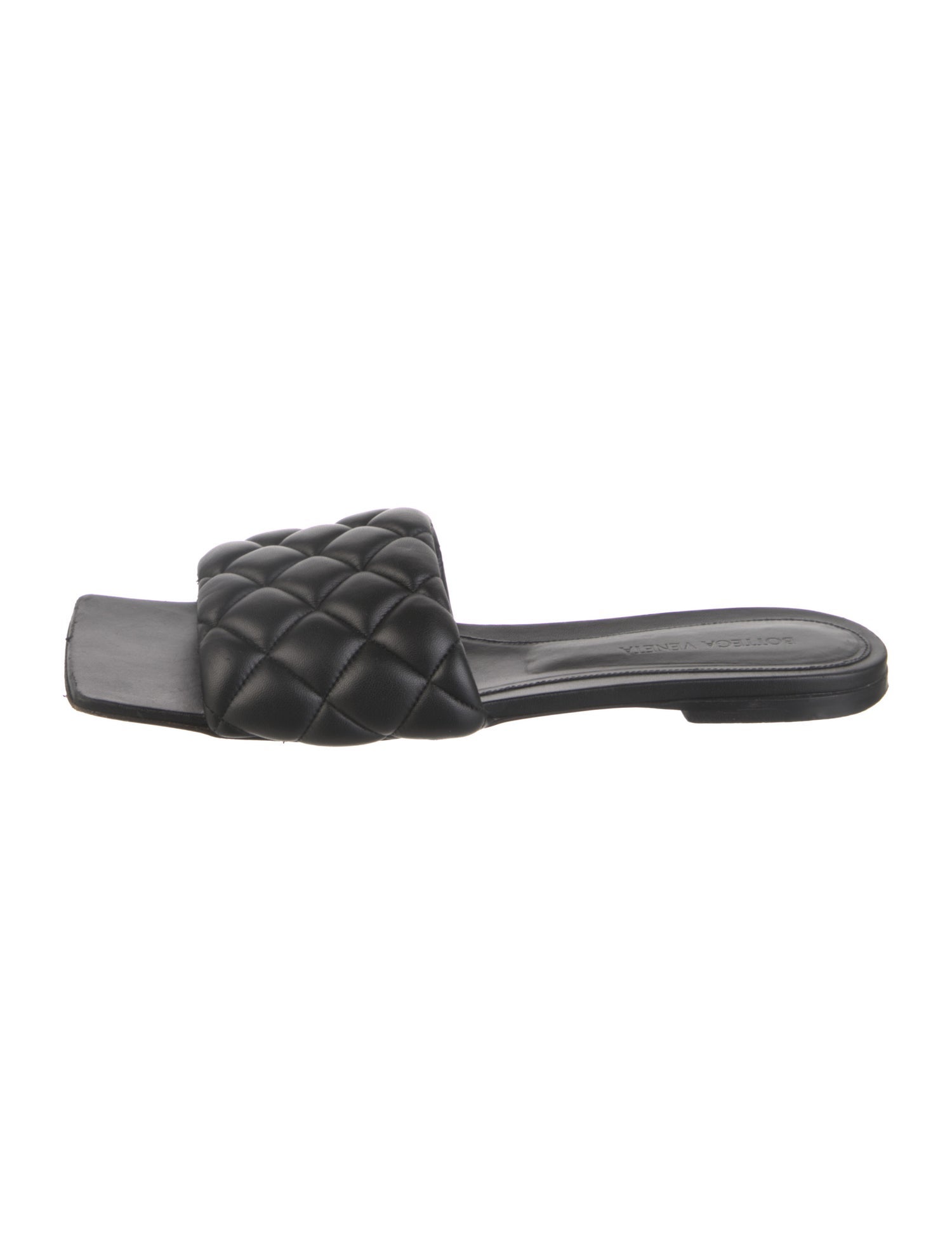 Bottega Veneta Leather Slides