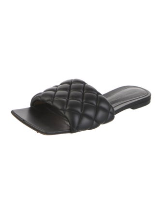 Bottega Veneta Leather Slides