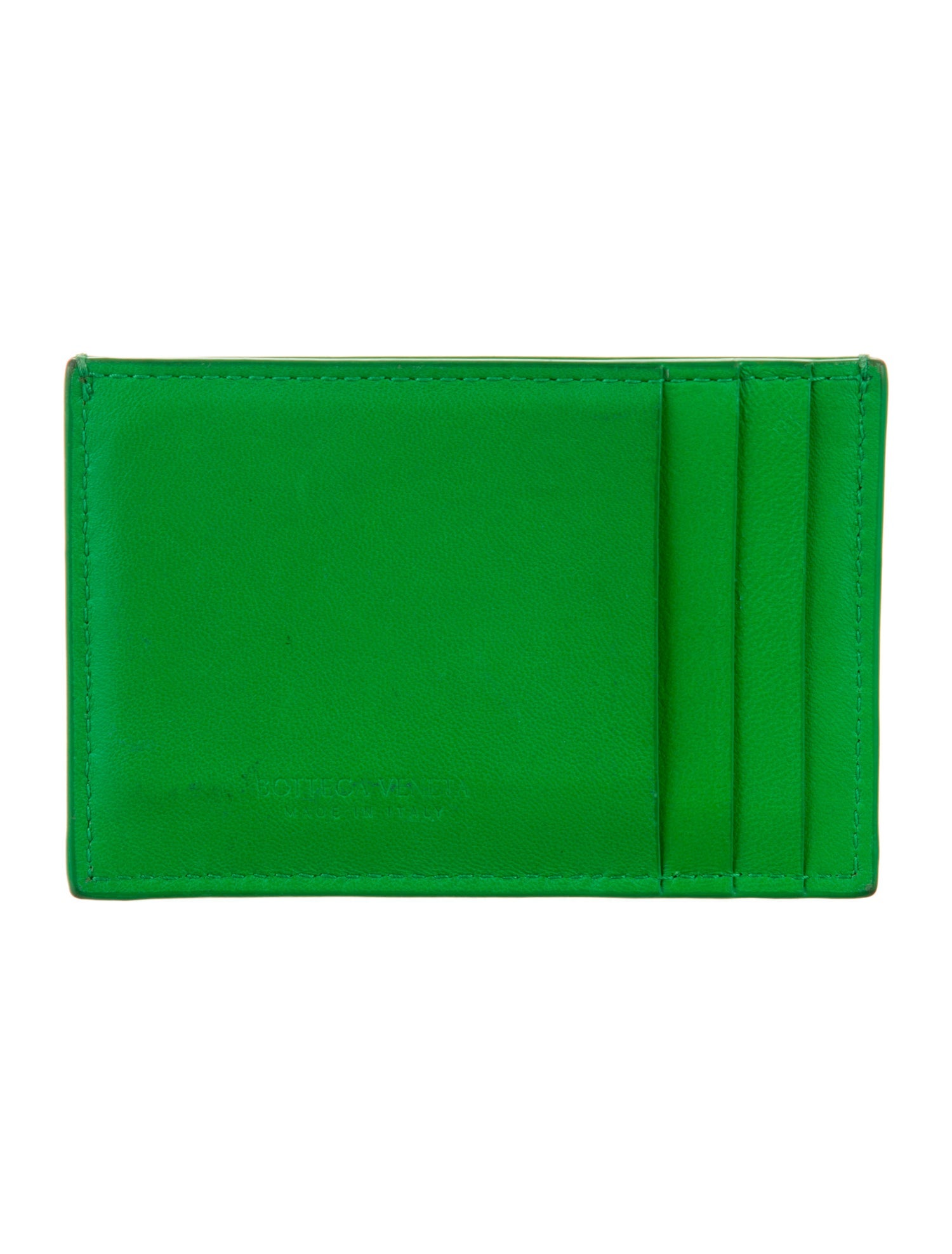 Bottega Veneta Intrecciato Weave Leather Wallet