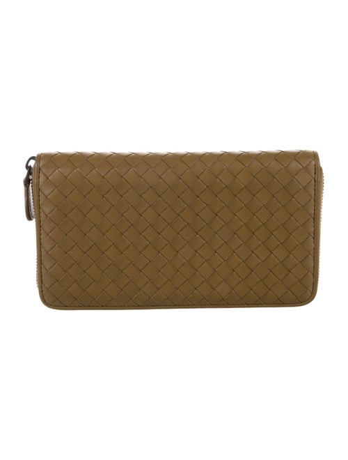 Bottega Veneta Intrecciato Weave Leather Wallet