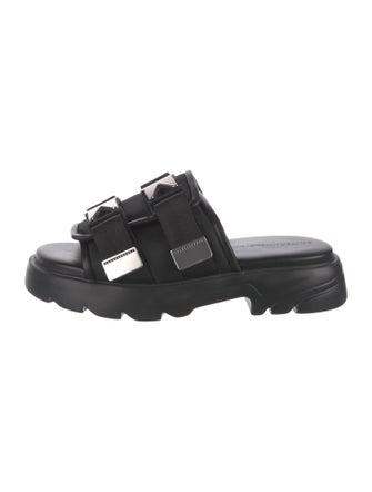 Bottega Veneta Leather Slides