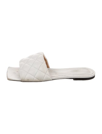 Bottega Veneta Leather Slides