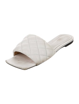 Bottega Veneta Leather Slides