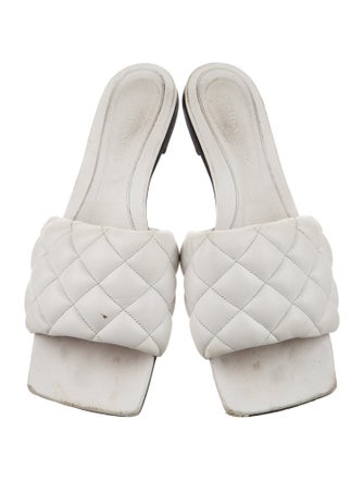 Bottega Veneta Leather Slides