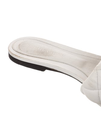 Bottega Veneta Leather Slides