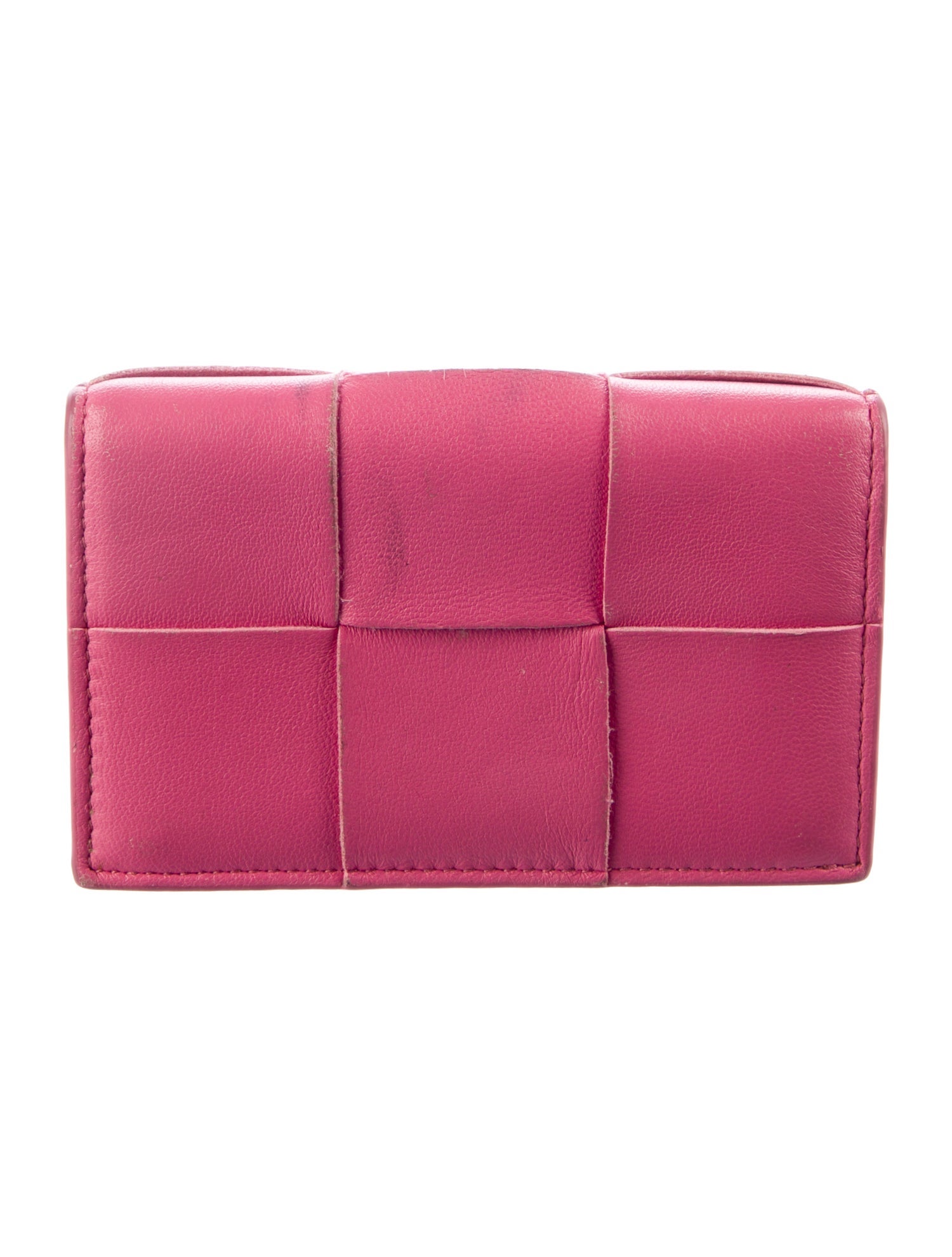 Bottega Veneta Intrecciato Weave Leather Bifold Wallet