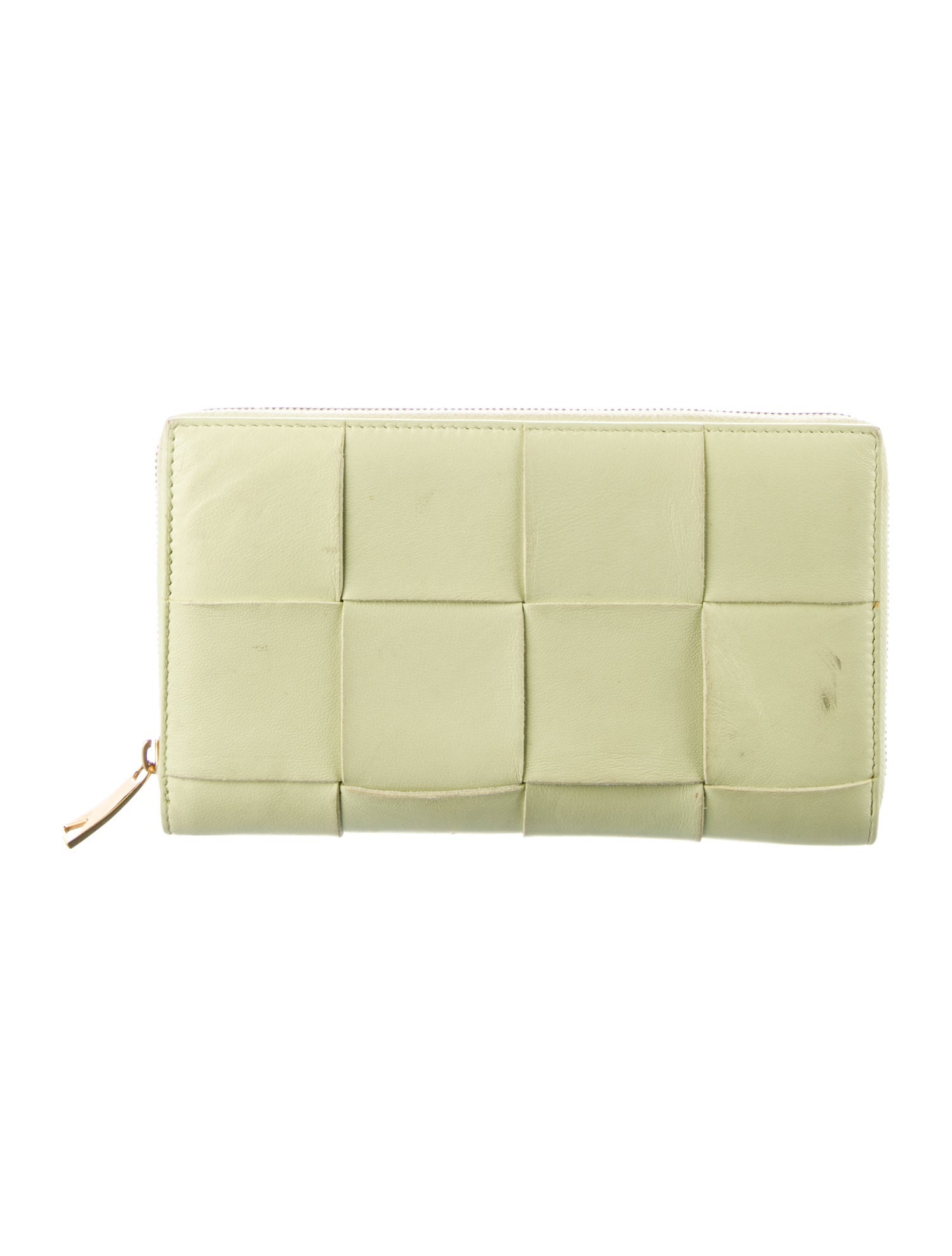 Bottega Veneta Intrecciato Weave Leather Wallet