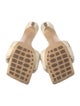 Bottega Veneta Intrecciato Weave Leather Slides