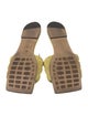 Bottega Veneta Quilted Pattern Leather Slides