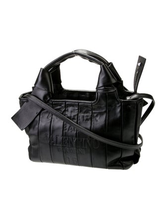 Valentino Lambskin Atelier Plisé Small