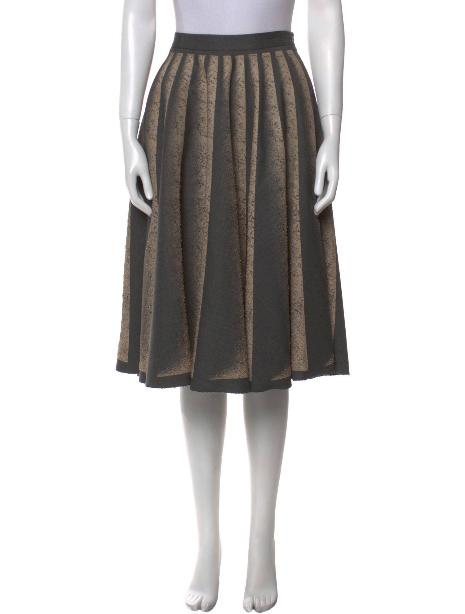 Bottega Veneta Wool Knee-Length Skirt
