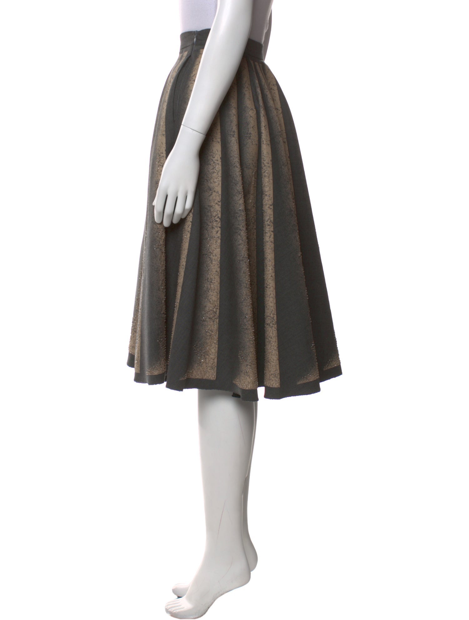 Bottega Veneta Wool Knee-Length Skirt