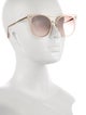Bottega Veneta Aviator Gradient Sunglasses