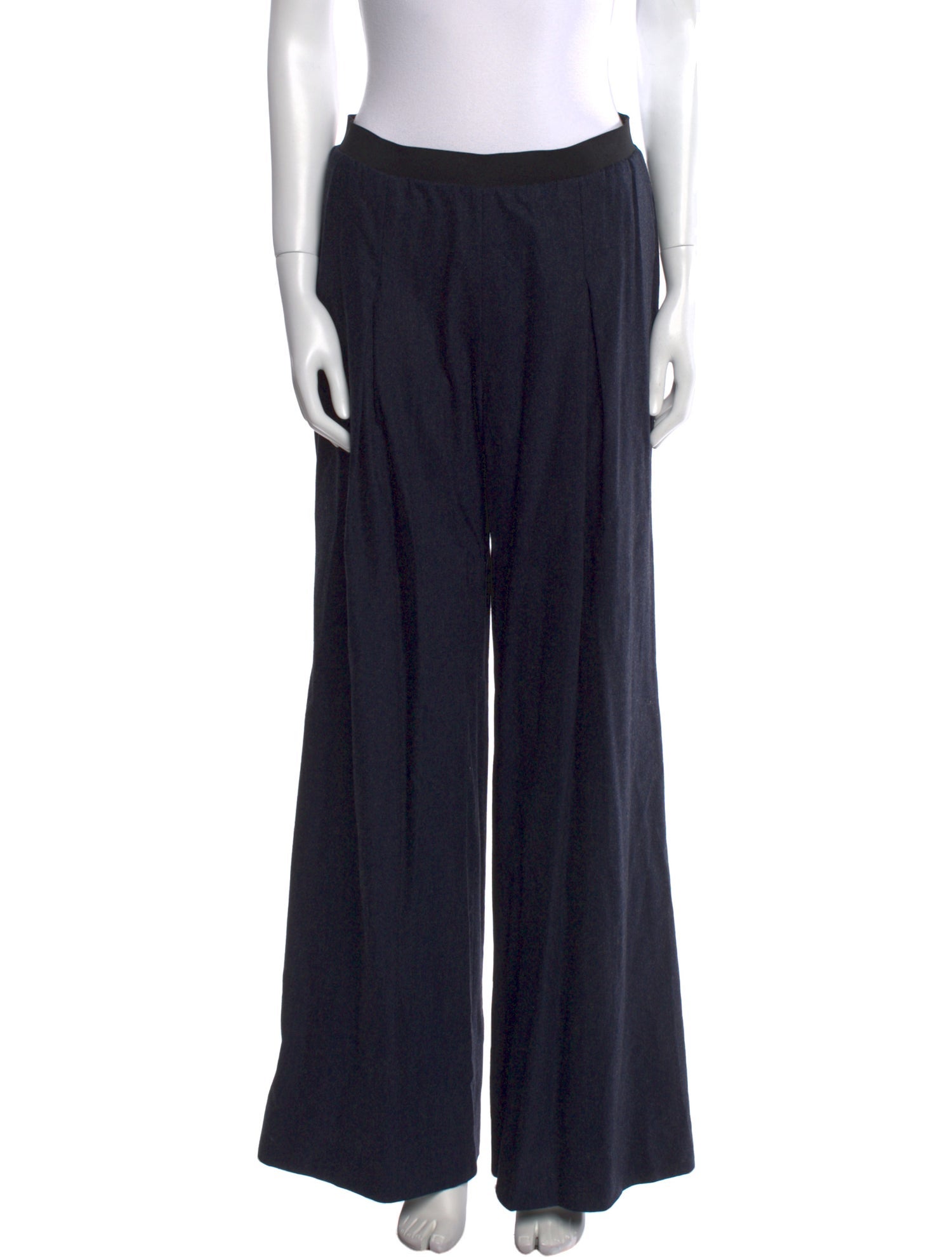 Bottega Veneta Virgin Wool Wide Leg Pants