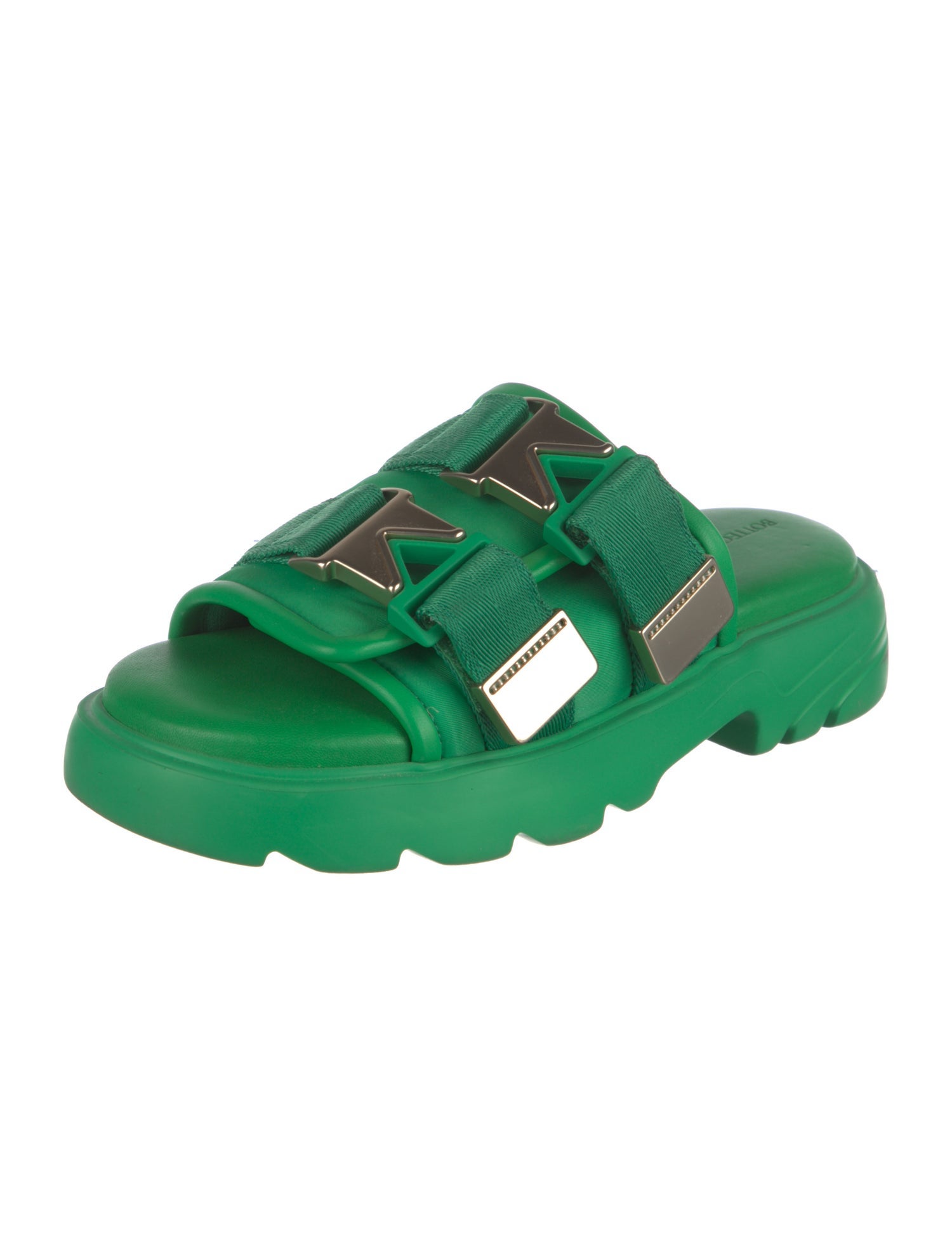 Bottega Veneta Leather Slides