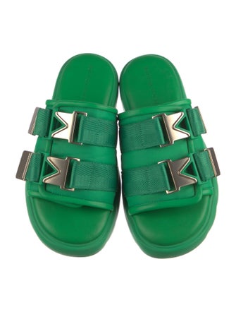 Bottega Veneta Leather Slides