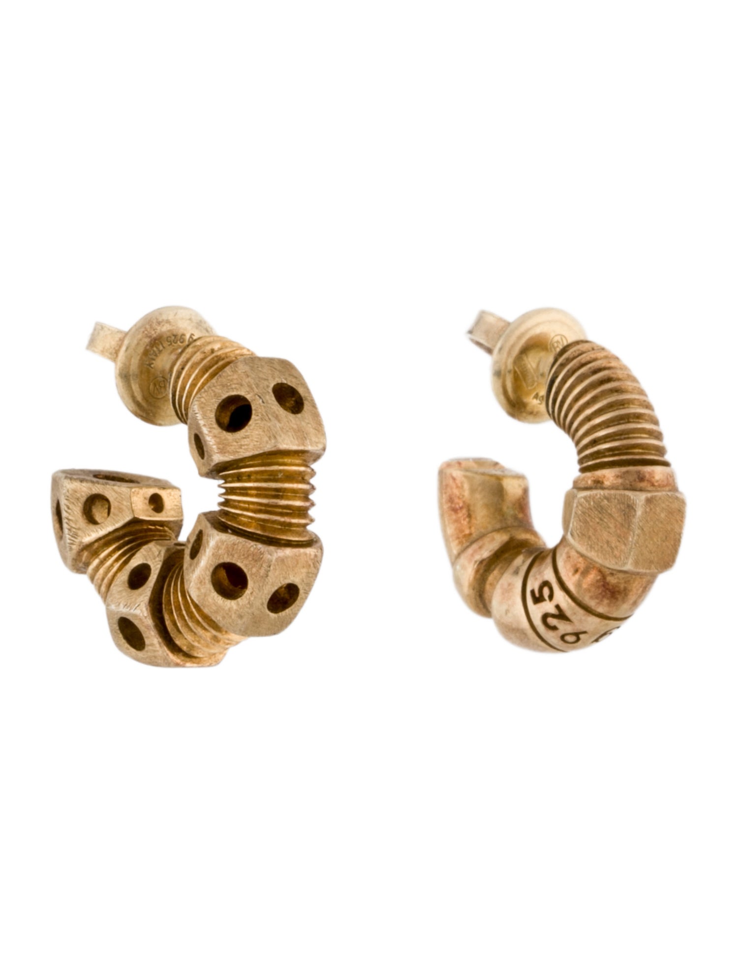 Bottega Veneta Small Huggie Earrings