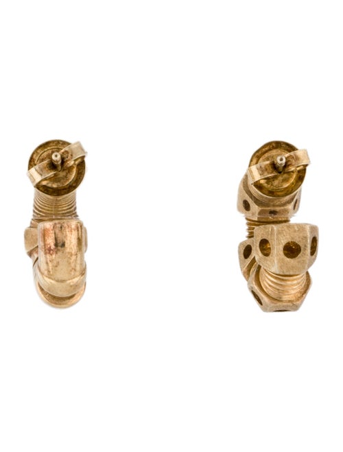 Bottega Veneta Small Huggie Earrings