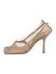 Bottega Veneta Mesh Chain-Link Accents Pumps