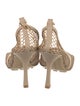 Bottega Veneta Mesh Chain-Link Accents Pumps