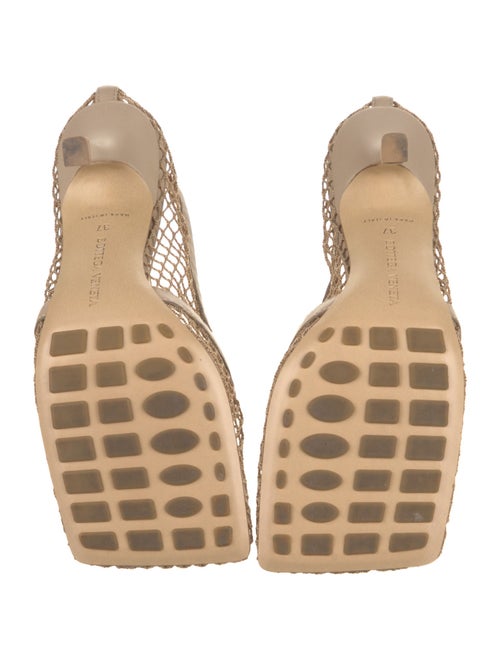 Bottega Veneta Mesh Chain-Link Accents Pumps