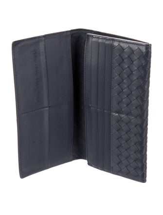 Bottega Veneta Intrecciato Weave Leather Wallet