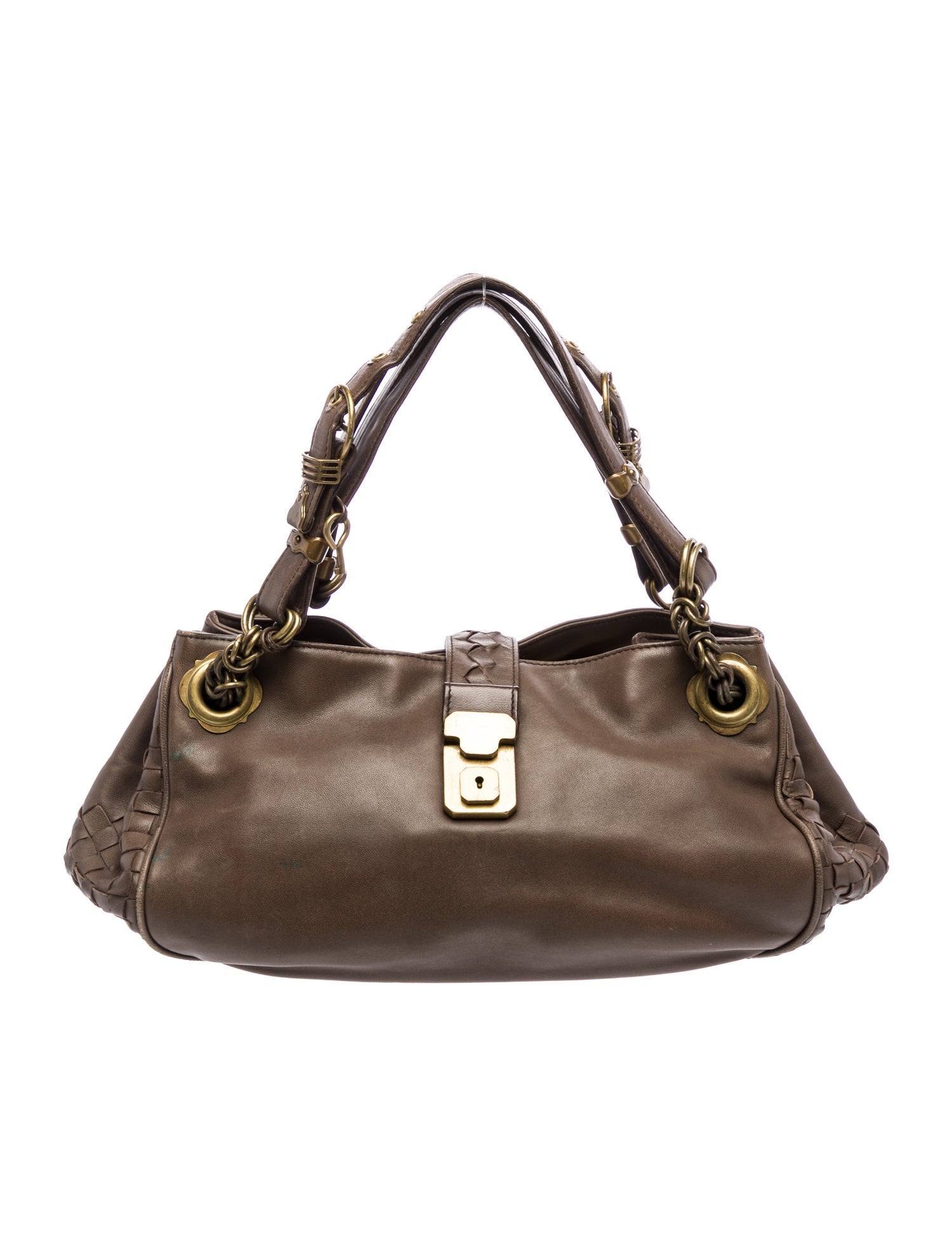 Bottega Veneta Intrecciato Top Handle Bag