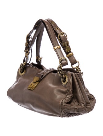 Bottega Veneta Intrecciato Top Handle Bag