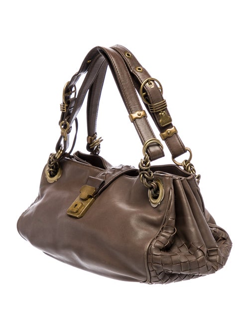 Bottega Veneta Intrecciato Top Handle Bag