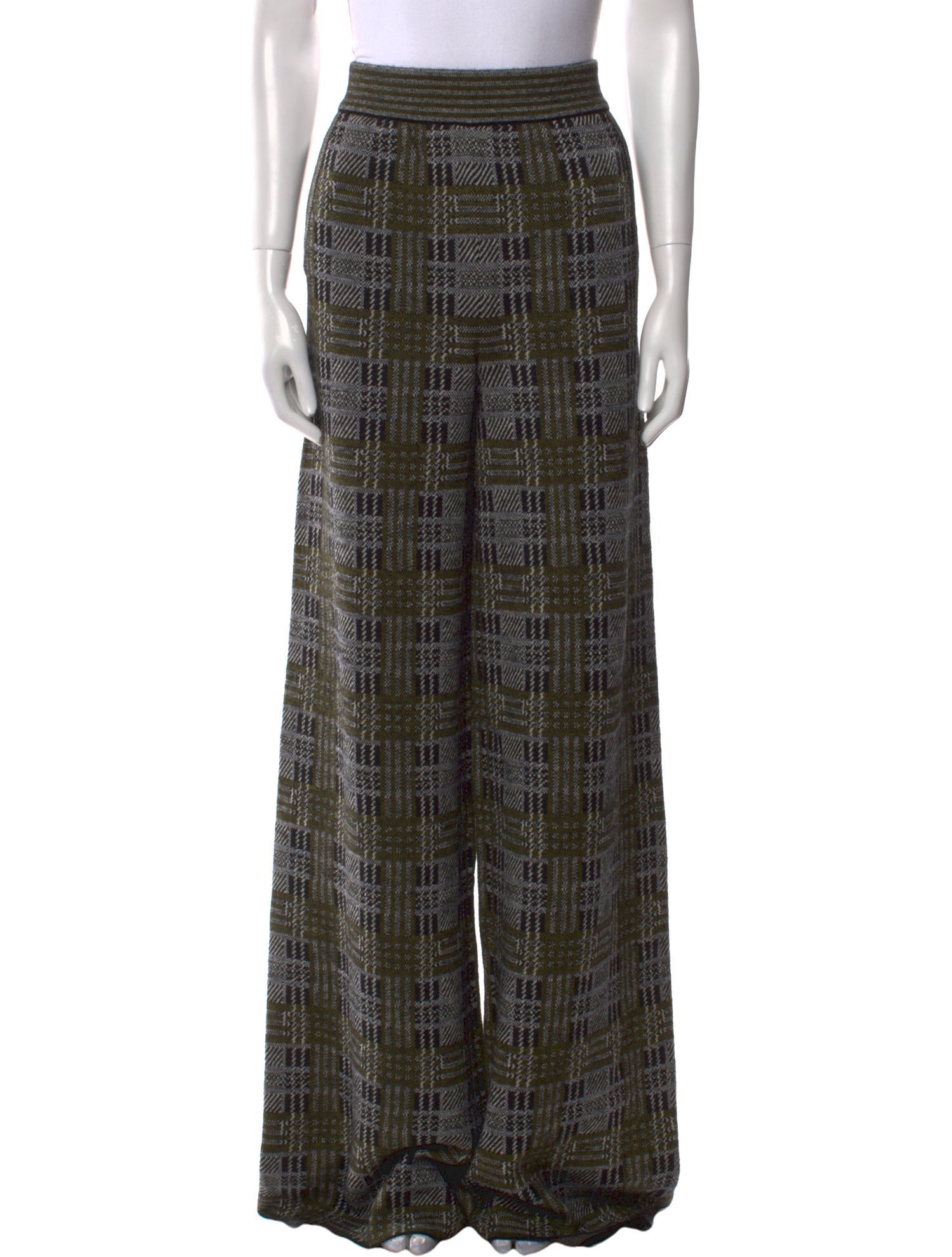 Bottega Veneta Wool Wide Leg Pants