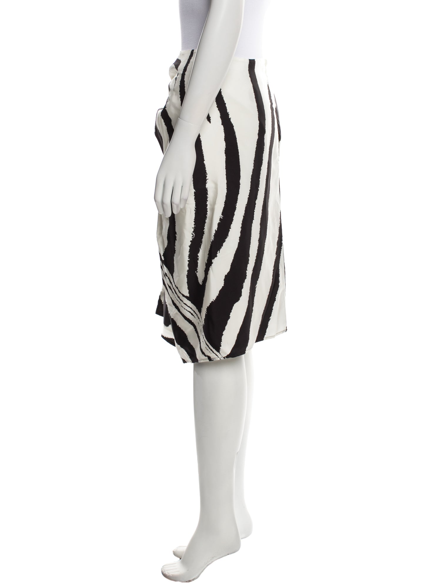 Bottega Veneta Printed Midi Length Skirt