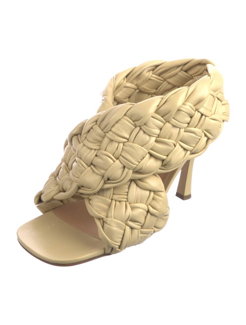 Bottega Veneta Intrecciato Weave Leather Sandals