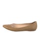 Bottega Veneta Intrecciato Weave Leather Ballet Flats