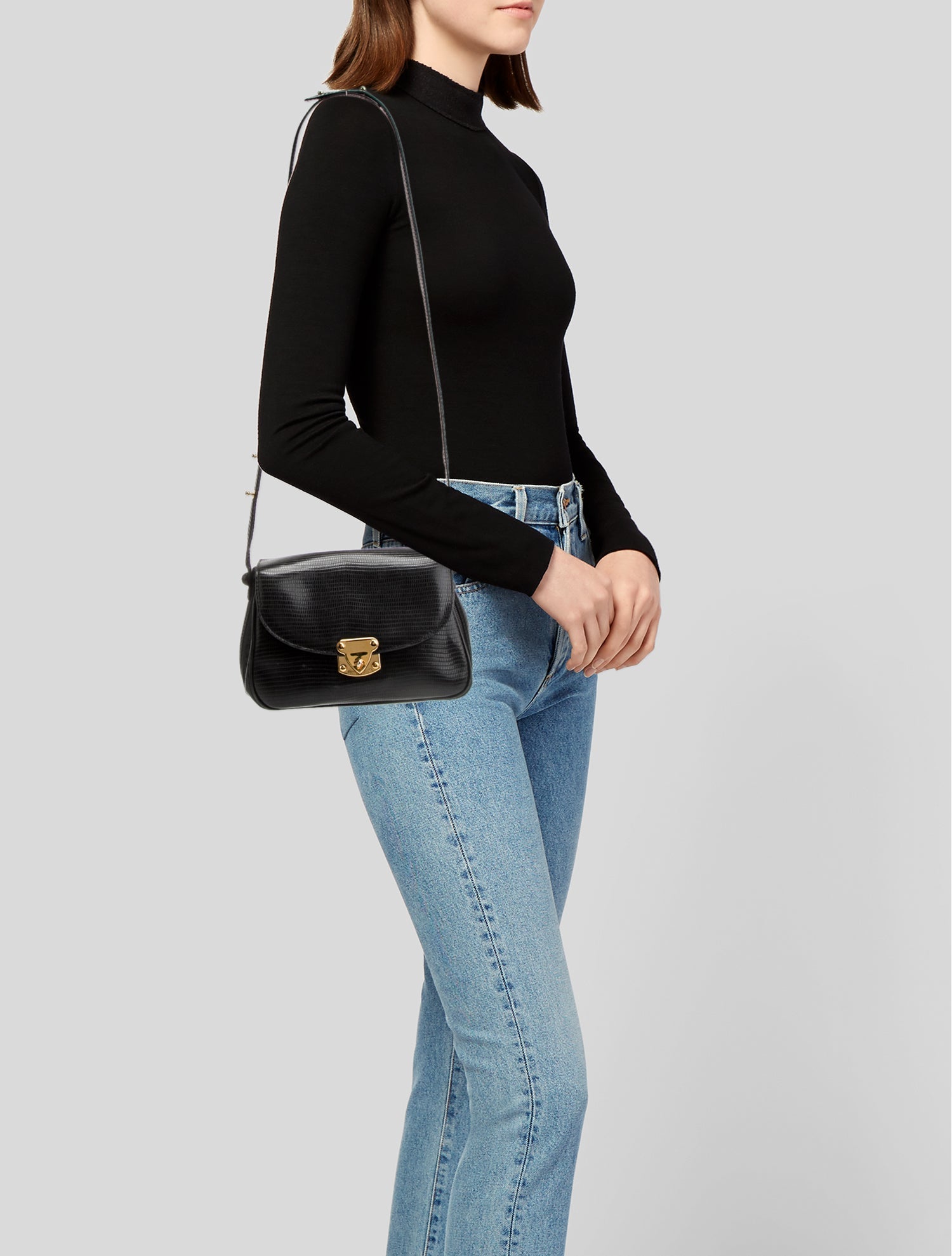 Bottega Veneta Leather Shoulder Bag Vintage