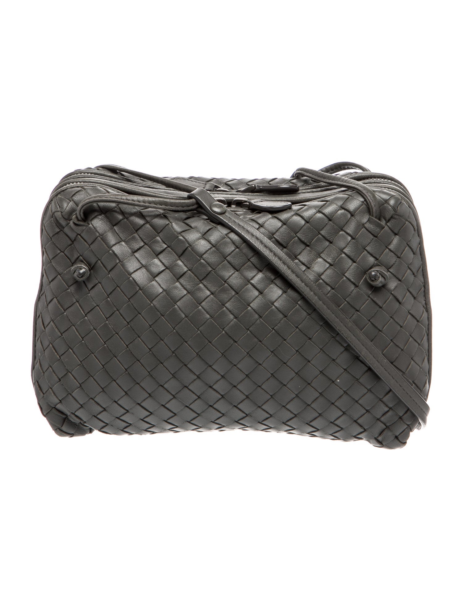 Bottega Veneta Intrecciato Nodini Crossbody Bag