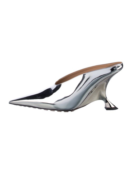 Bottega Veneta Patent Leather Slingback Pumps