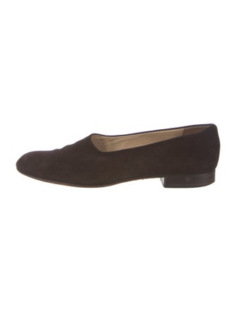 Bottega Veneta 1990's Suede Flats