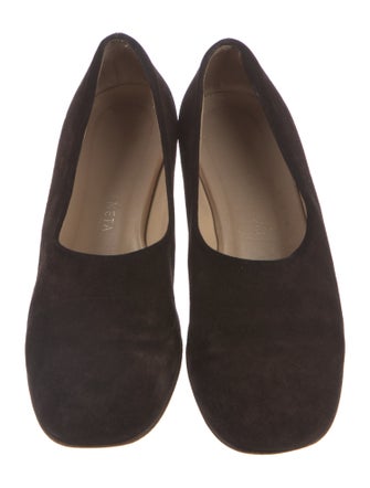 Bottega Veneta 1990's Suede Flats