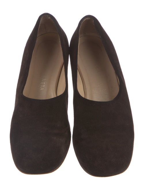 Bottega Veneta 1990's Suede Flats