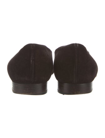 Bottega Veneta 1990's Suede Flats